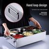 Lu Fenglai Stainless Steel 6-Grid Seasoning Box Set