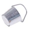 2Pcs/Set 1:12 Dollhouse Miniature Metal Water Bucket Kettle Model Furniture Toys