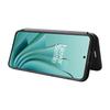 For OnePlus Nord 3 5G/Ace 2V Carbon Fiber Texture Leather Stand Phone Case Card Holder Phone Cover