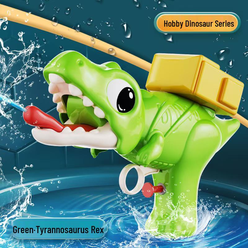Dinosaur-Shaped Leak-Proof Water Gun for Kids - Summer Outdoor Splash Toy