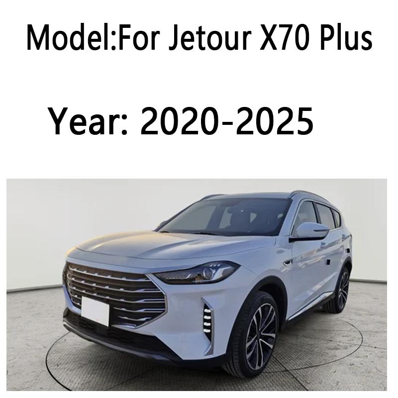 For Jetour X70 Plus VT9 2020-2025 2024 Car Trunk Cargo Cover Luggage Tray Storage Security Shield Partition Mat Car Accessories