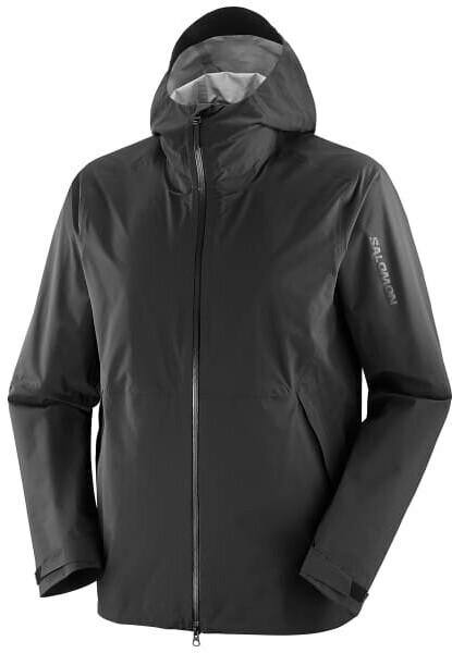 Salomon Outerpath 2.5L WP Jacket In Deep Black