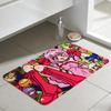 cartoon cute classic T-Tokyo Mew Mew Doormat hogar Bedside Rug Kitchen Bath Floor Mat Hallway Balcony Carpet Entrance Decor Home