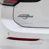 HGWE4 Car Decor Metal Laurin & Klement L&K Letter Emblem 3D Sticker Accessories For Skoda Superb Octavia Rapid Tail Rear Trunk Decals