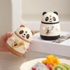 1Pc Panda Cat Toothpick Box, Automatically Pop Up Cartoon Guochao Push Stick Toothpick Bottle