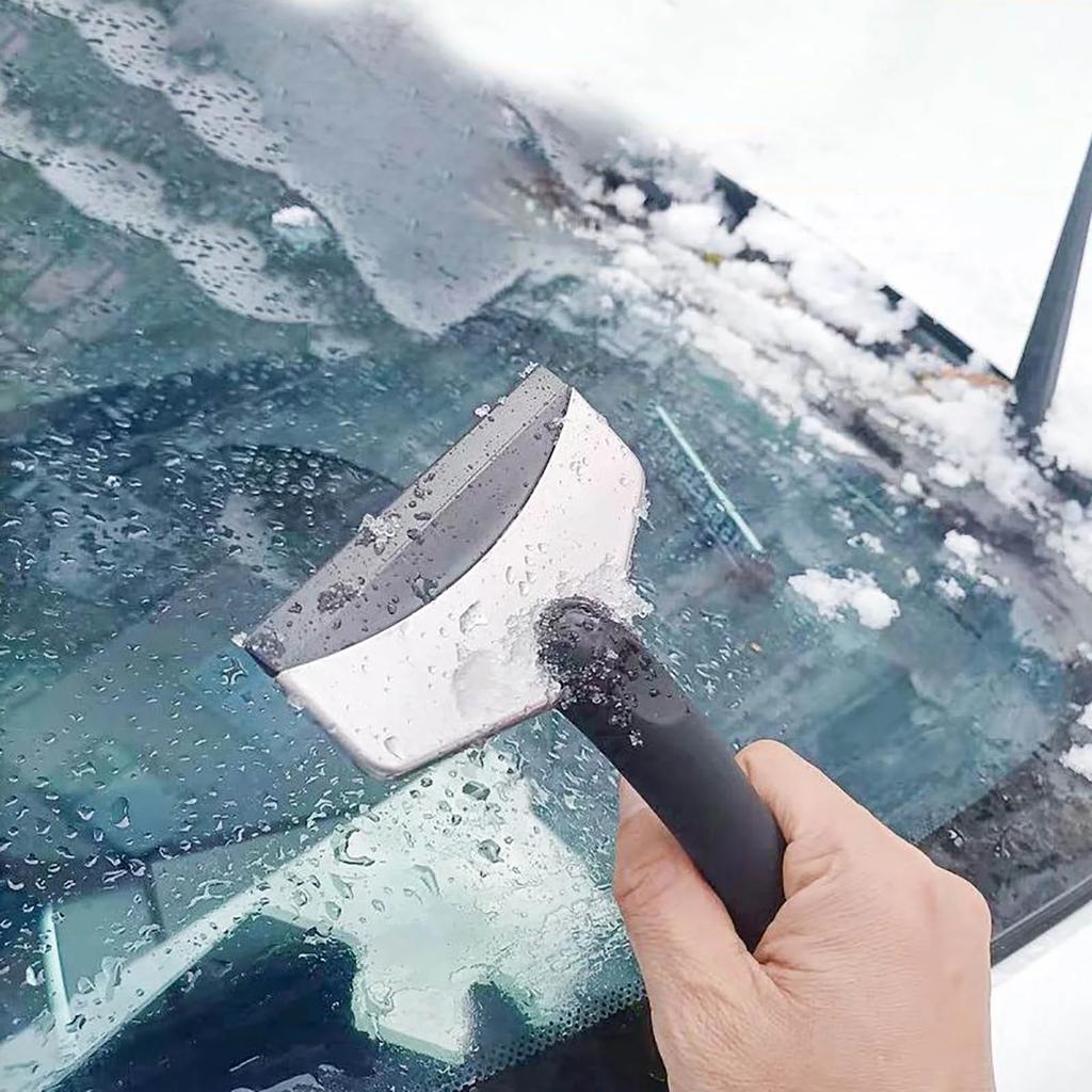 Ripesikkert isbryter-rengjøringsverktøy Biltilbehør for vinter Rask rengjøring Glass Isskrape og snøbørste