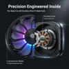 Magnetic Cooling Laptop & Tablet Stand with Silent Phone Holder & LED Lights