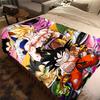 1PC DRAGON BALL  Print Flannel Blanket, High Quality All Seasons, Home Decor, Warmth and Comfort, Perfect for Christmas Gifts