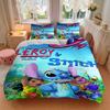 3Pcs Leroy Stitch Adventure Bedding Sets For All Sizes New 3D Printed Bed Cover Comforter Duvet Cover Pillowcase Bedroom Decoration