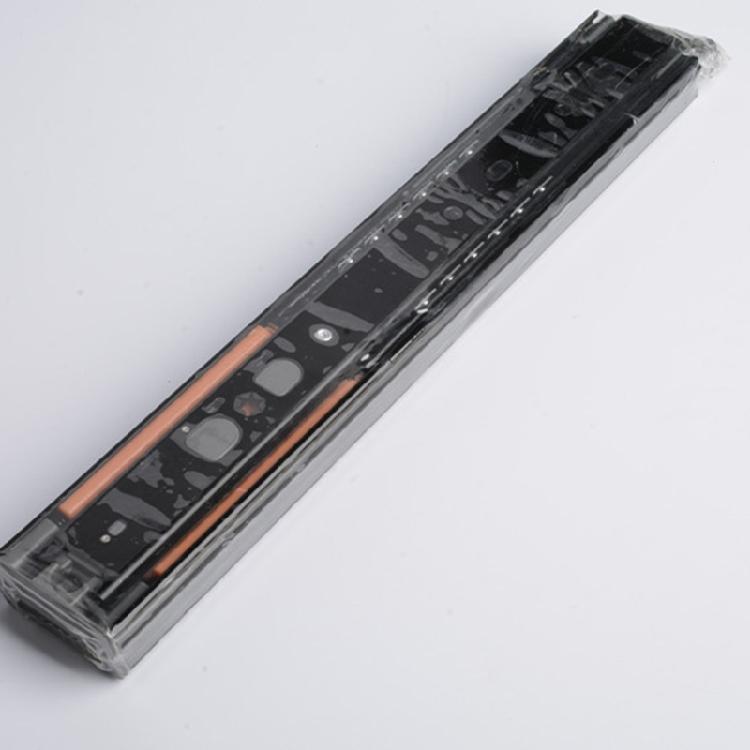 1Pair Soft Close Drawer Track Rail Hydraulic Damping Buffer Cold Rolled Steel Cabinet Drawer Track Slide Hardware