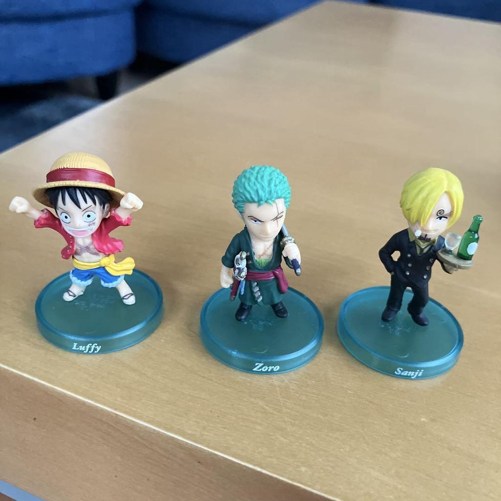 [USED] Bandai One Piece Collection Nine Pirates (11 Types + 1 Secret Type) Candy Toy