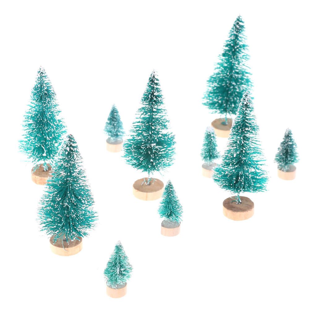 Hot DIY Mini Christmas Tree Small Pine Tree Placed In The Desktop Home Decor Christmas Party Decoration Kids Gifts For Home Xmas
