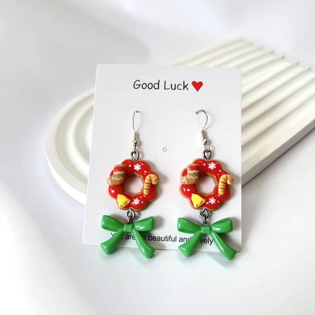 Sweet Fresh Halloween-Christmas Ear Cuff Studs: Stylish, Unique Personality Earrings