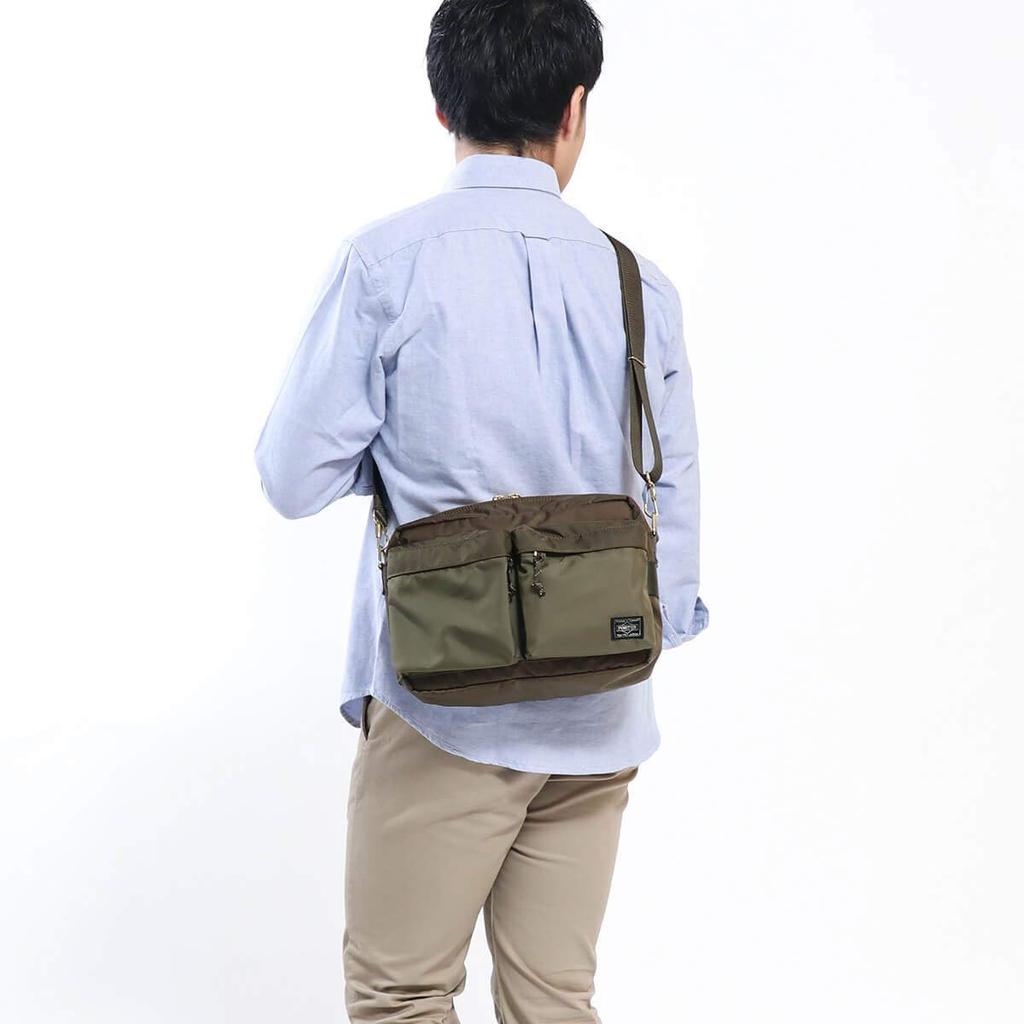 PORTER Shoulder Bag S Olive Drab W280xH200xD85 [FORCE] 2.