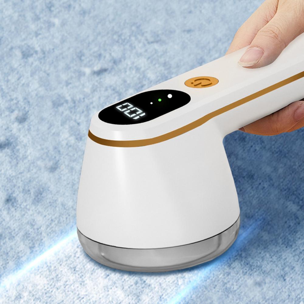 Fabric Shaver For Clothing Type-C Charging Rechargeable Hair Ball Trimmer For Clothes Portable 3 Speed Intelligent Digital
