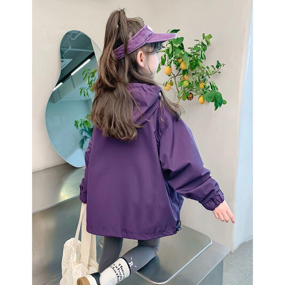 Mädchen Trendjacke Mantel - Sportlicher Casual-Stil, Frühling/Herbst 2025, Online-Promi Hot Item