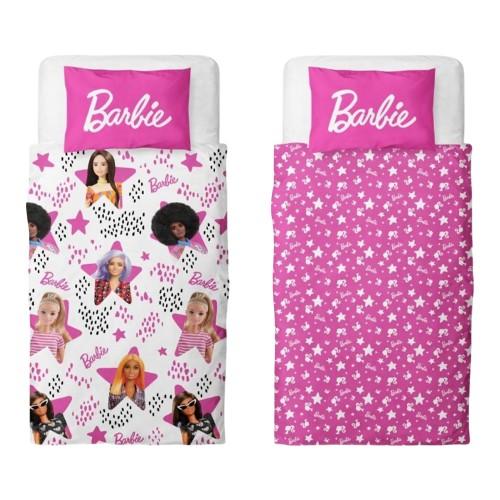 Barbie Stars Reversible Duvet Set
