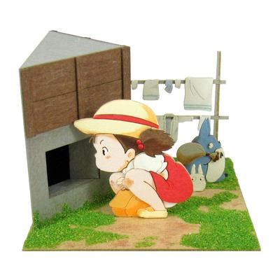 Sankei Studio Ghibli Mini My Neighbor Totoro Little Totoro Mikke Paper Craft White Non-Scale MP07-46