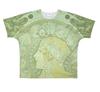 A MADE Retro U-Neck Oversized Silky T-Shirt (Khaki)