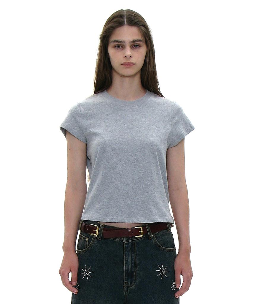 PARTIMENTO WOMEN Pwc Cotton Cap Sleeve Tee_6 Colors