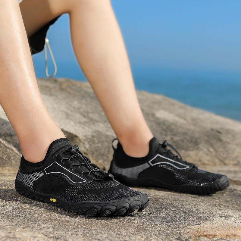 Kniebeugen Kreuzheben Indoor Fitnessschuhe Strandschuhe Herren- und Damen-Yoga Bach Schwimmschuhe Weiche Schuhe Barfußschuhe
