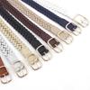 Twist Women'S Belt, Square Buckle Decoration With Jeans Belt Women