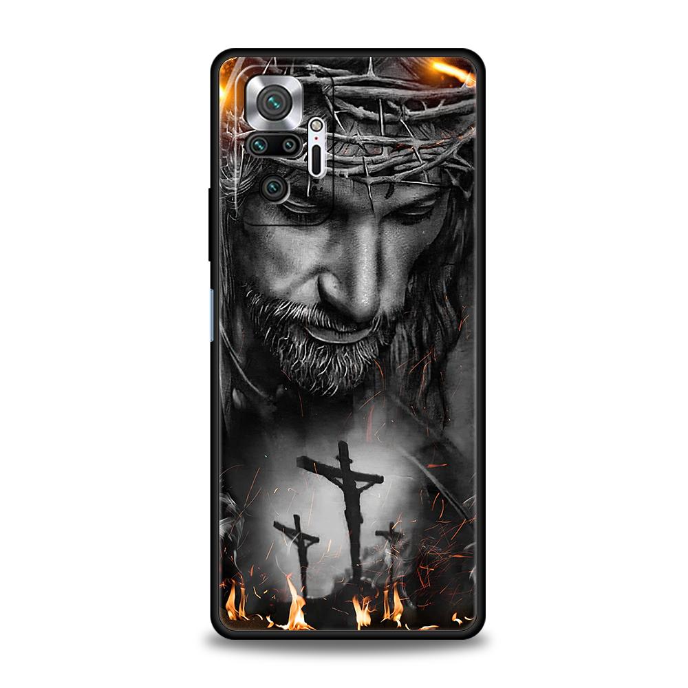 

Faith Christian Religious Jesus Clear Phone Case Cover for Redmi 13C 10C Note 13 12 10 11 Pro Plus 7 8T K40 K50 Gaming Pro Shell redmi note 11