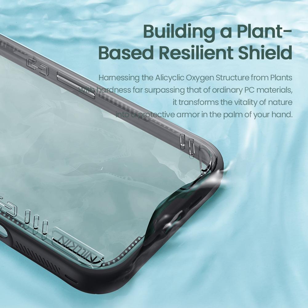 NILLKIN For iPhone 17 Pro Max Phone Cases UV Resistant TPU+PC Hard Back Cover New Metal Camera Stadn Case