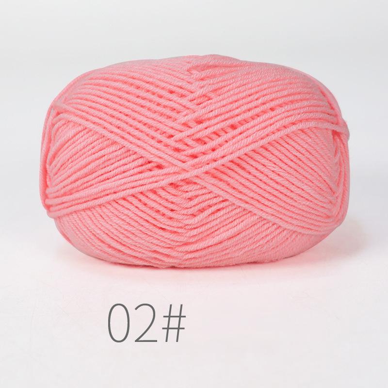 10Balls 500g Soft Milk Cotton Yarn Crochet Threads for Knitting Wool DIY Crafts Sweater Baby Wool Hand Knitting Crochet Yarn
