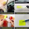 10pcs Car Bumper Reflective Stickers 3x8cm Reflective Warning Strip Tape Safety Secure Reflector Decals for Enhanced Visibility