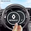 2Pcs Car Anti Slip Coaster Anti-noise Water Cup Pad Cushion Car Accessories For Renault Dacia Koleos Clio Laguna 2 Megane 2 3 Duster Logan