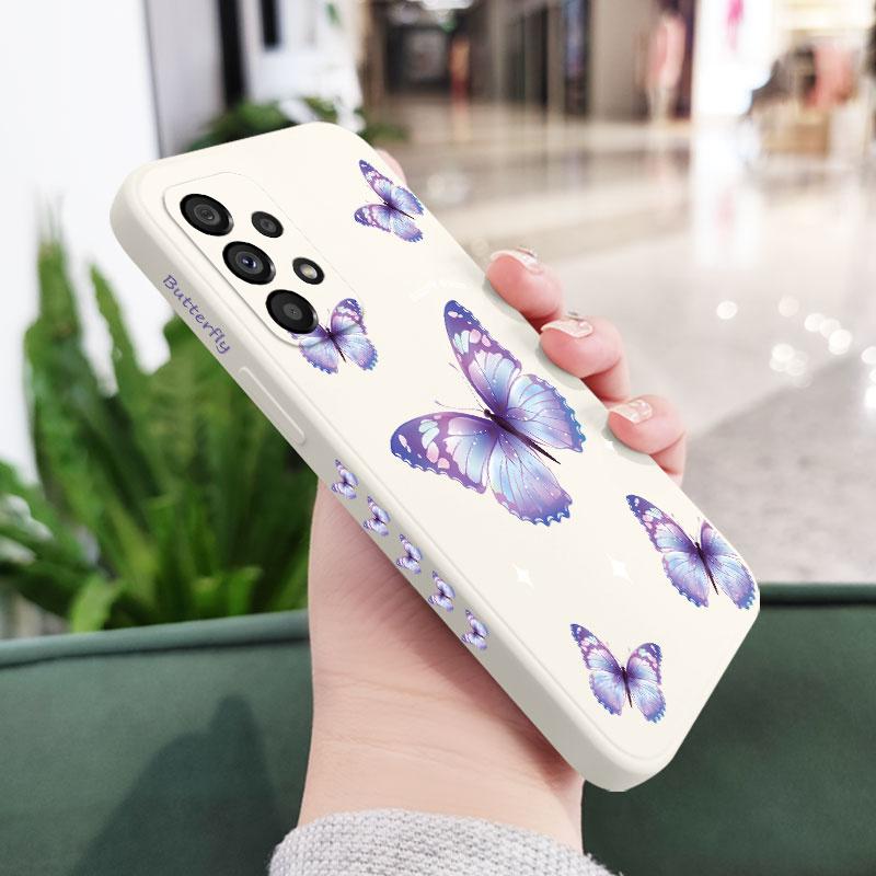 Dream Butterfly Case For Samsung A56 A54 A36 A34 A26 A24 A17 A16 A73 A53 A33 A13 A72 A52 A52S A32 A15 A25 A35 A55 A22 A07 A06 5G