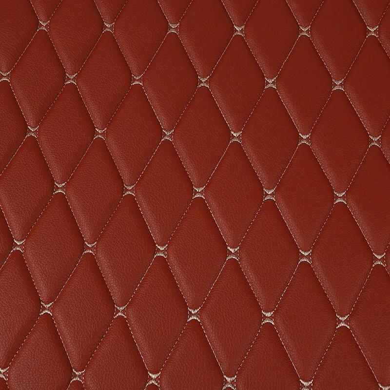 Künstliches PU 100x155cm Dickes Ledergewebe für Polstermöbel Auto Boden Hintergrundwand Schiebetür Dekor Kunstleder