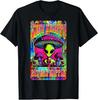 Stay Trippy Alien Mushroom Shirt, Psychedelic Rave Tee