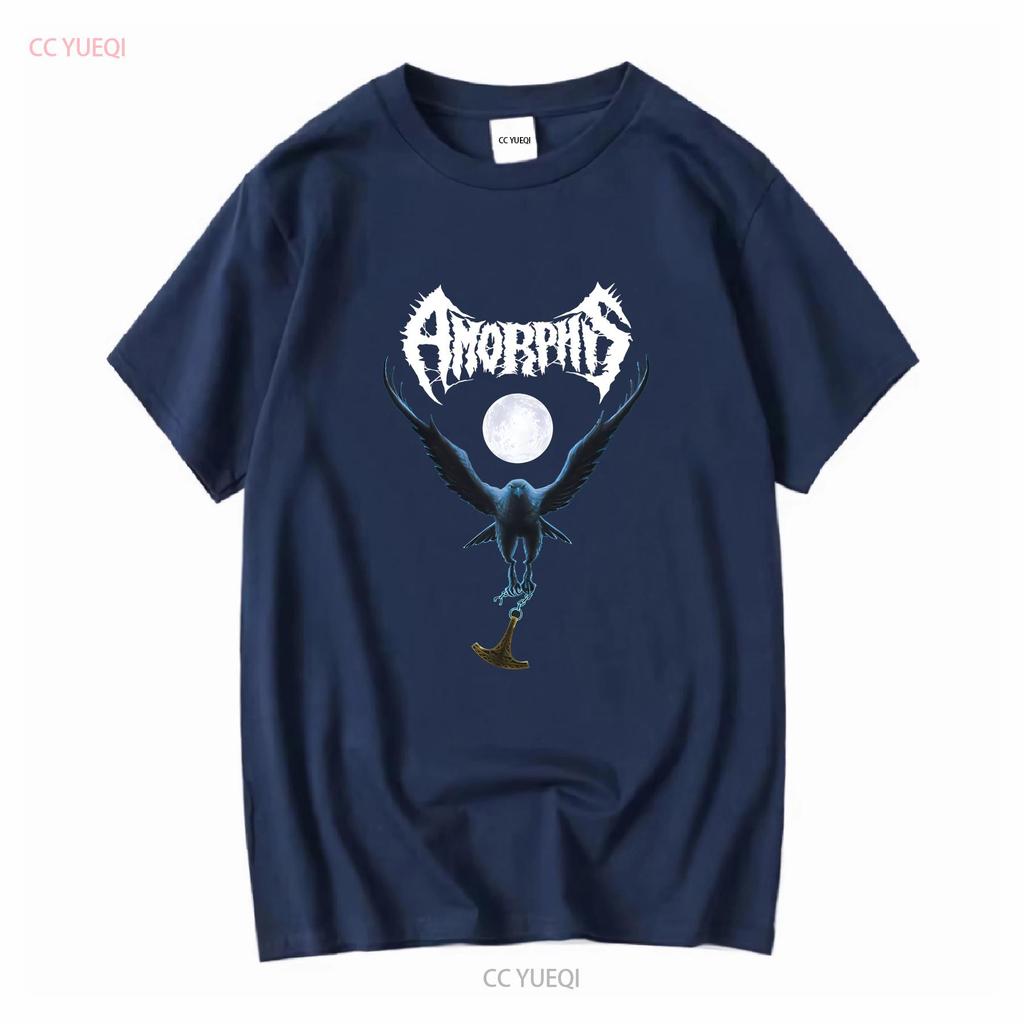 AMORPHIS Black Winter Day T-Shirt NEU Relapse Records TS4067 Lang- oder Kurzarm Vintage Gewaschen Weich Streetwear