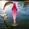7pcs/Set Lures Baits Squid Jig Fishing Lures Glow Jig Hook 5.5cm Artificial Hard Baits Squid Jig Cuttlefish Hook