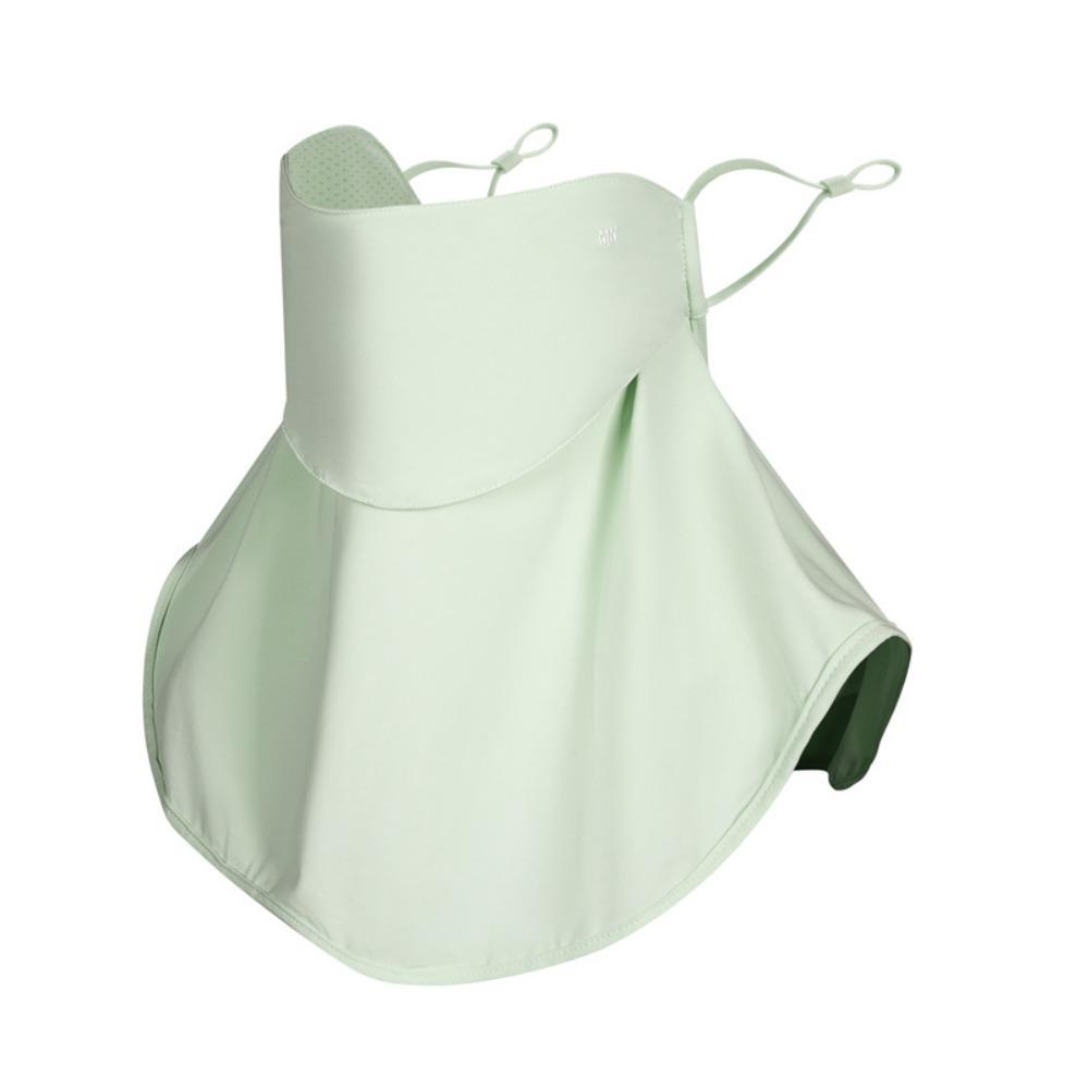 New Solid Color Ice Silk Mask Summer Face Scarves UV Protection Neck Wrap Cover Face Shield Sun Proof Bib Personalized Windproof
