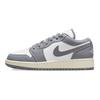 Jordan Air Jordan 1 Low Slip Resistant Low top Vintage Basketball Shoes GS Black White Pink 553560-053(Team186-S-BOX)