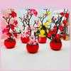 Winter Sweet Bonsai Home Decoration Artificial Flower Bonsai Ornament Landscape