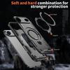 Protection Case for Iphone Air 17 Pro Max 16 15 13 12 14 Plus Iphone17 Dual Layer Strong Ring Stand Cover