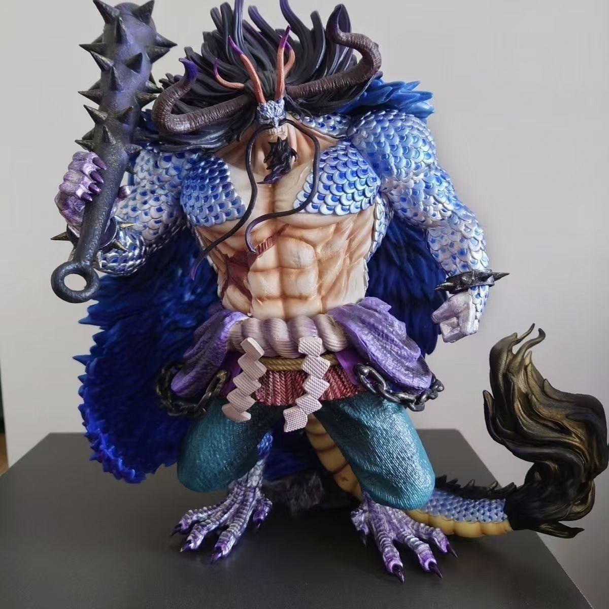 

LK Studio One Piece Черный Жемчуг Кайдо Звери 15,74 дюйма/40 см Зоро Фигурка Анимации Может двигаться ПОЛИВИНИЛХЛОРИД Коллекционная Модель Декоративный элемент