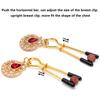 Metal Nipple Clamps with Chain Clips Flirting Teasing Sex Flirt Bondage Slave Bdsm Nipples Stimulation Fetish for Men Women Gay