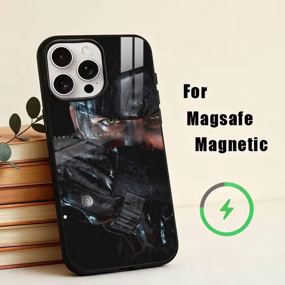 

GM-Metal Gear Solid1 Phone Case For iPhone17,16,15,14,13,12,11 Plus,Pro Magnetic For Magsafe Wireless Charging iPhone12PROMAX