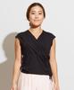 Mauna Loa Ice Casual Size Purple Women's Cache-Coeur Dress, M,