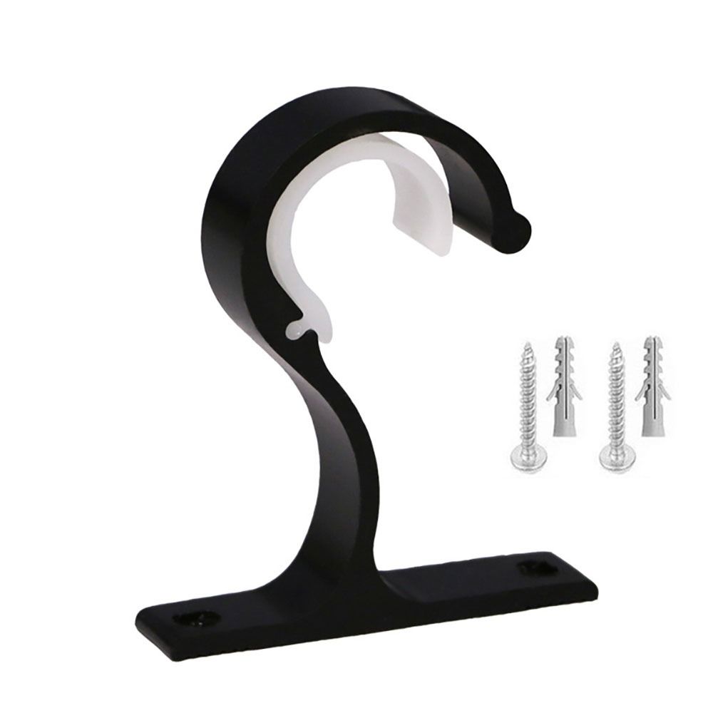 1Pc Home Ceiling Rod Installation Hook Wall-Mounted Drapery Hanging Rack  For Kitchen Living Room