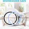 3 Pieces Efficient Silicone Seals Silicone Gasket Sealing Rings Kitchen Accessories Spare Part for 6QT Pressure Cookers