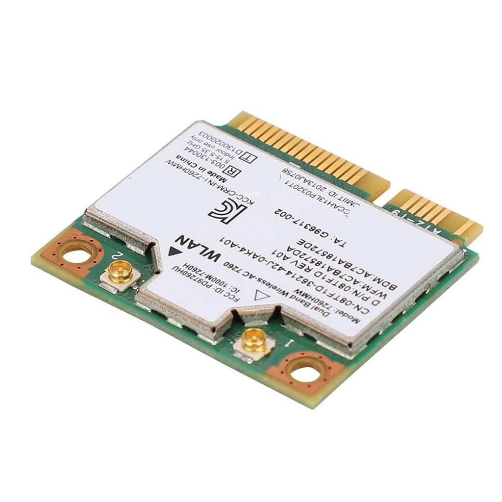 For Intel 7260HMW Universal Network Card Bluetooth4.0 Mini PCI E Interface NIC for Laptop