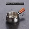 304 Stainless Steel Sauce & Dipping Cup with Wooden Handle