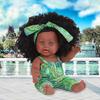 12in African American for Doll for Baby Girls Boys with Black Skin that Looks Re