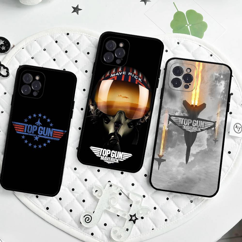 Top Gun Maverick Handyhülle Für IPhone 16 17 Air 15 14 13 12 11 Pro Max 16E Plus Fundas